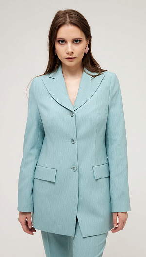 Костюм брючный мятный