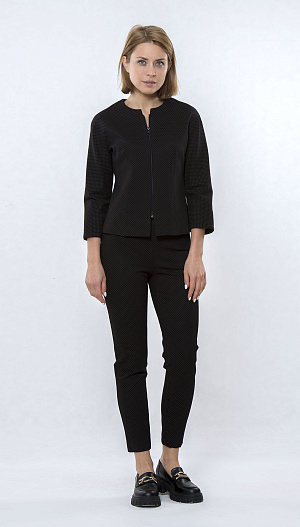 Костюм брючный черный арт.  28976