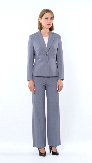 Костюм брючный серый арт. 84542